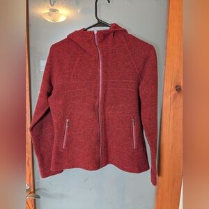 Ibex Merino Zip Up Cardigan, Small